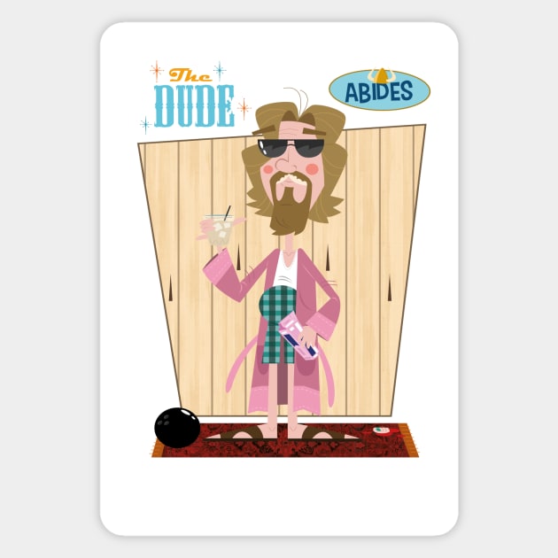 The Dude Sticker by matteo75